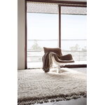 Anno Paimen wool shaggy rug, natural white