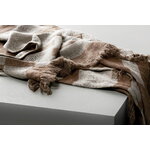 Anno Oras throw, 140 x 190 cm, brown sugar - natural