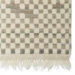 Anno Tappeto di lana Shogi 70 x 140 cm, bianco - grigio