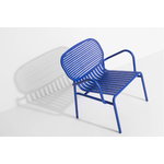 Petite Friture Fauteuil lounge Week-end, bleu