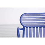 Petite Friture Week-end käsinojallinen tuoli, sininen