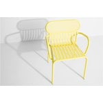 Petite Friture Week-end käsinojallinen tuoli, keltainen