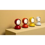 Artemide Eclisse table/wall lamp, red