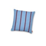ferm LIVING Grand cushion, 50 x 50 cm, faded blue - burgundy