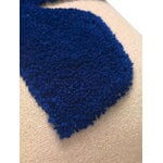 ferm LIVING Cuscino Lay, 40 x 60 cm, sabbia - blu acceso