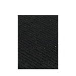 ferm LIVING Tappeto Block Runner, 80 x 200 cm, nero - naturale