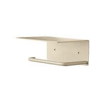 ferm LIVING Dora toilet paper holder with shelf, cashmere, extra image