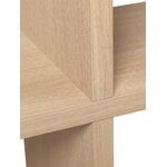 ferm LIVING Kona bookcase 3x2, natural oak, extra image