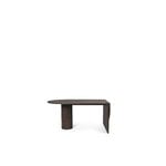 ferm LIVING Pylo extendable dining table, dark stained oak, extra image