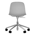 Normann Copenhagen Form Swivel chair, white - aluminium
