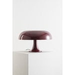 Artemide Nesso table lamp, ruby red, special edition, view 4
