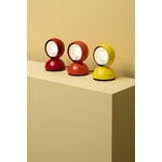 Artemide Eclisse table/wall lamp, red