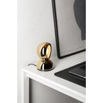 Artemide Eclisse table/wall lamp, gold