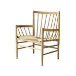 FDB Møbler J82 lounge chair, lacqured oak