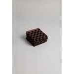 Baina Face cloth Quill, 30 x 30 cm, tabac - noir