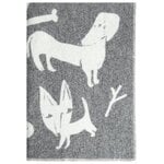 Lapuan Kankurit Koirapuisto blanket, 90 x 130 cm, grey - white, extra image