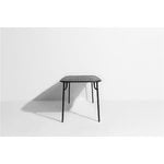 Petite Friture Week-end table, 85 x 180 cm, black