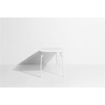 Petite Friture Week-end pöytä, 85 x 180 cm, valkoinen