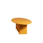 Miniforms Table Nami, ovale, 220 x 130 cm, jaune zucca