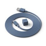 Avolt Cable 1 USB-latauskaapeli, sininen