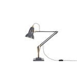 Anglepoise Original 1227 Brass Schreibtischleuchte, Elefantengrau