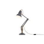 Anglepoise Original 1227 Brass Schreibtischleuchte, Elefantengrau