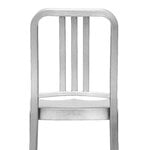 Emeco 1006 Stuhl Navy, Gebürstetes Aluminium