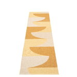 Pappelina Hill Teppich, 70 x 270 cm, Ocker - Hellgelb - Creme, extrabild