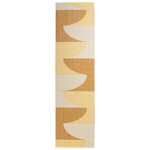Pappelina Hill Teppich, 70 x 270 cm, Ocker - Hellgelb - Creme, extrabild