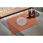 Pappelina Vera Pop Teppich, 70 x 50 cm, hellorange - perlmuttrosa, extrabild