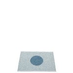 Pappelina Vera Pop Teppich, 70 x 50 cm, river blue - blue fog, extrabild