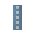 Pappelina Tappeto Vera Pop, 70 x 200 cm, blu fiume - nebbia blu, immagine extra