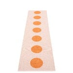 Pappelina Vera Pop Teppich, 70 x 280 cm, hellorange - perlmuttrosa, extrabild