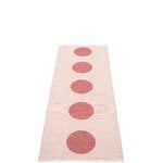 Pappelina Vera Pop Teppich, 70 x 200 cm, Blush - perlmuttrosa, extrabild