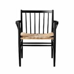 FDB Møbler J81 chair, black beech