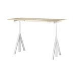 String Furniture String Works height adjustable work desk, 180 cm, ash