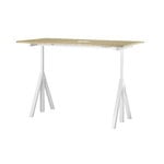String Furniture String Works height adjustable work desk, 180 cm, oak