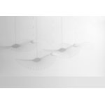 Petite Friture Lampada a sospensione Vertigo Nova, 110 cm, bianca