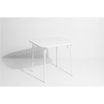 Petite Friture Week-end pöytä, 85 x 85 cm, valkoinen