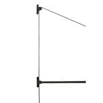 Nemo Lighting Swan Wandleuchte, Schwarz