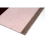 Tica Copenhagen Tapis Stripes horizontal, 60 x 90 cm, sable - bordeaux - rose, image extra