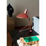 &Tradition Tripod HM9 table lamp, maroon