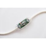 Ingo Maurer Tubular Balance table lamp, white - white cable, extra image