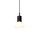 Anglepoise Lampada a sospensione Type 80, nero opaco - bianco opale, immagine extra