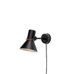 Anglepoise Type 80 W1 wall lamp with cable, matte black