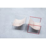 valerie_objects Solo Seat nojatuoli, punainen - nahka