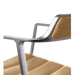 Vipp 452 Swivel tuoli, kiillotettu runko - camel nahka, jalkatallat, näkymä 5
