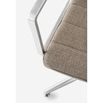 Vipp 452 Swivel tuoli, kiillotettu runko - Tide dark sand, jalkatallat, näkymä 7