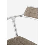 Vipp 452 Swivel tuoli, kiillotettu runko - Tide dark sand, jalkatallat, näkymä 3