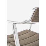 Vipp 452 Swivel tuoli, kiillotettu runko - Tide dark sand, jalkatallat, näkymä 6
